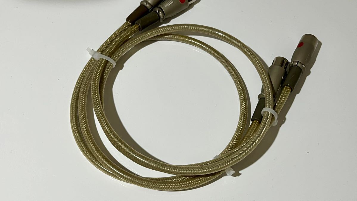 *monitor CABLE OFC SYMMETRY SILVER LINE AUDIO CABLE XLR кабель примерно 1m пара 