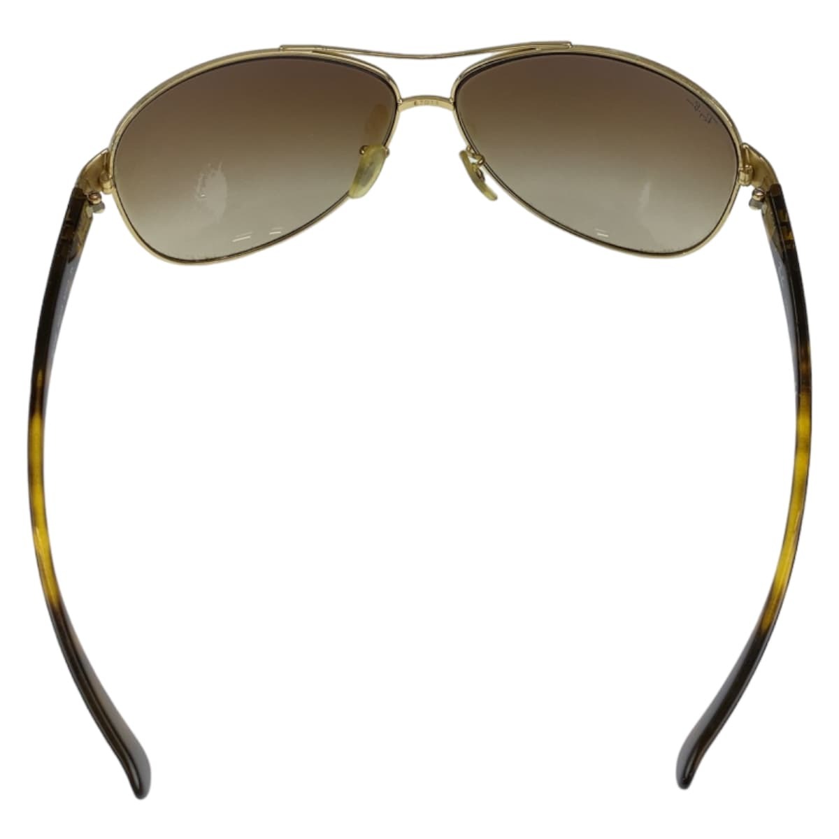 Ray-Ban レイバン ブラウン 茶 ゴールド メタル RB3386 001/13 67□13 3N サングラス メンズ 405601_画像3