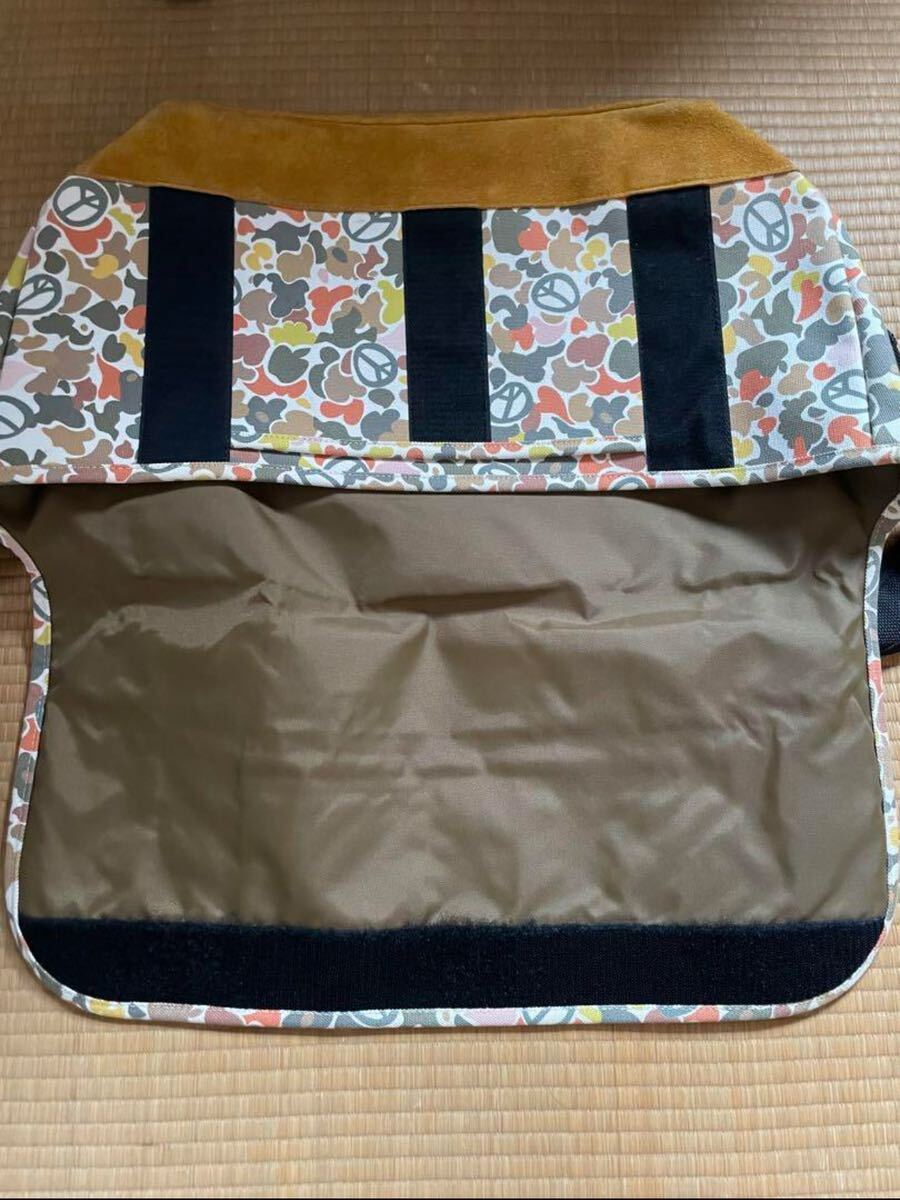 a noni mk rough tsu man messenger bag XL limitation camouflage pattern made in Japan 