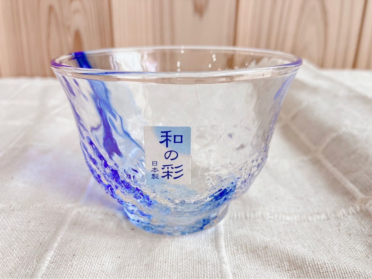 和の彩　流碧　ガラス食器　コースター　冷茶グラス