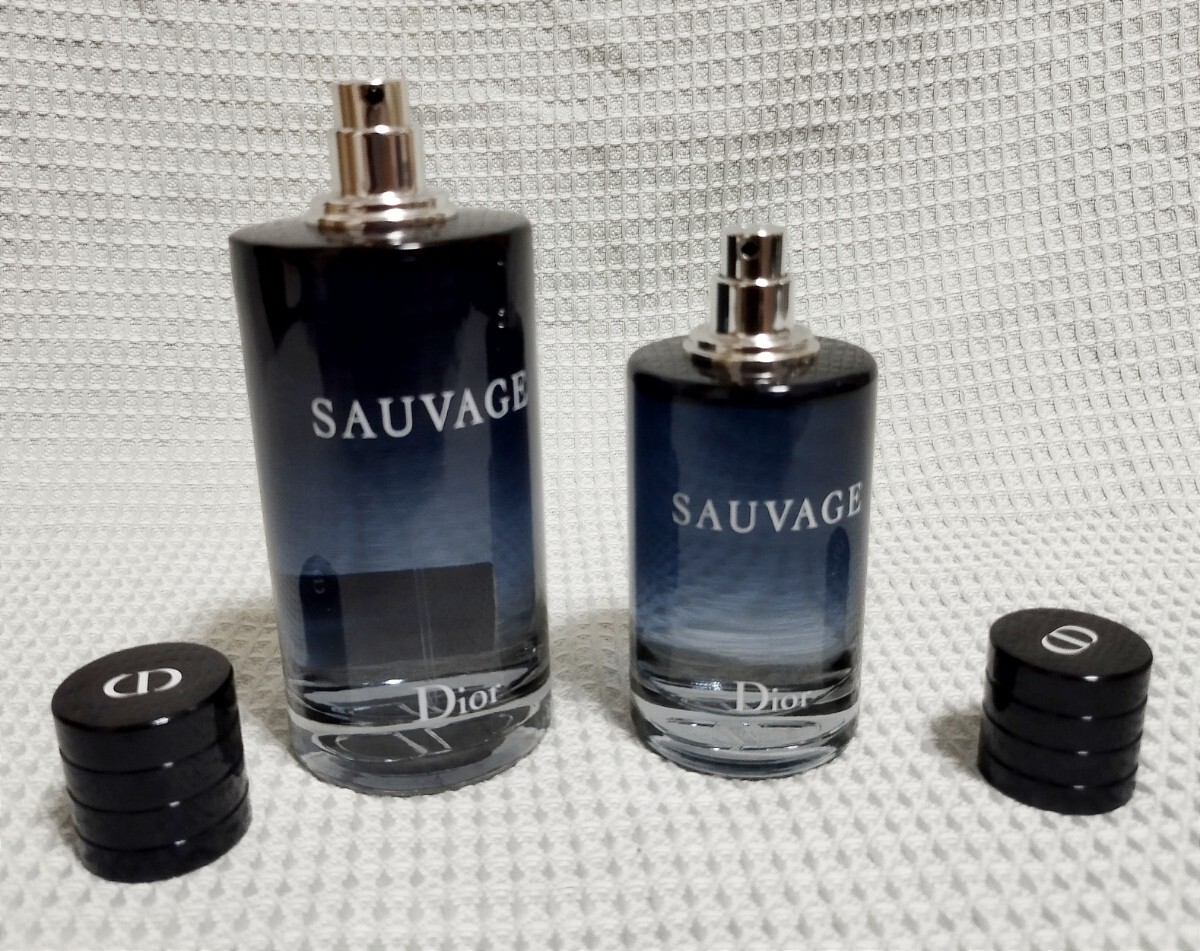 香水おまとめ　Dior 香水 SAUVAGE ソバージュ オードゥトワレ　おまとめ2点_画像6