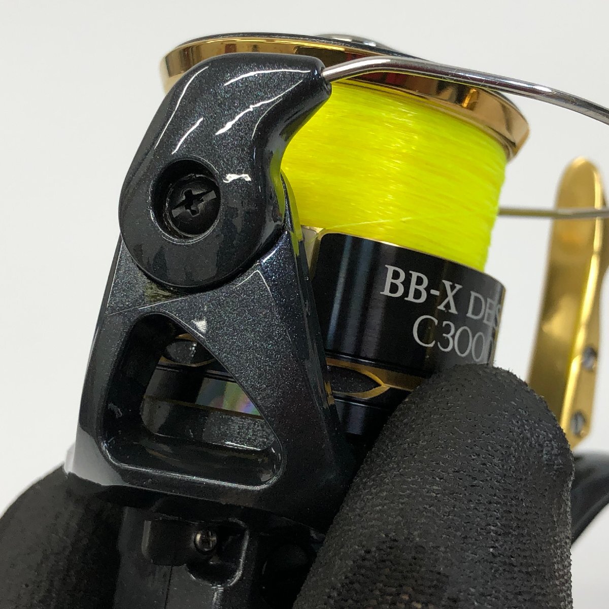 K シマノ 11 BB-X デスピナ C3000DXG スピニング SHIMANO BB-X DESPINA レバーブレーキ 釣具 リール Fishing Reel MadeinJapan 日本製 磯釣_画像4