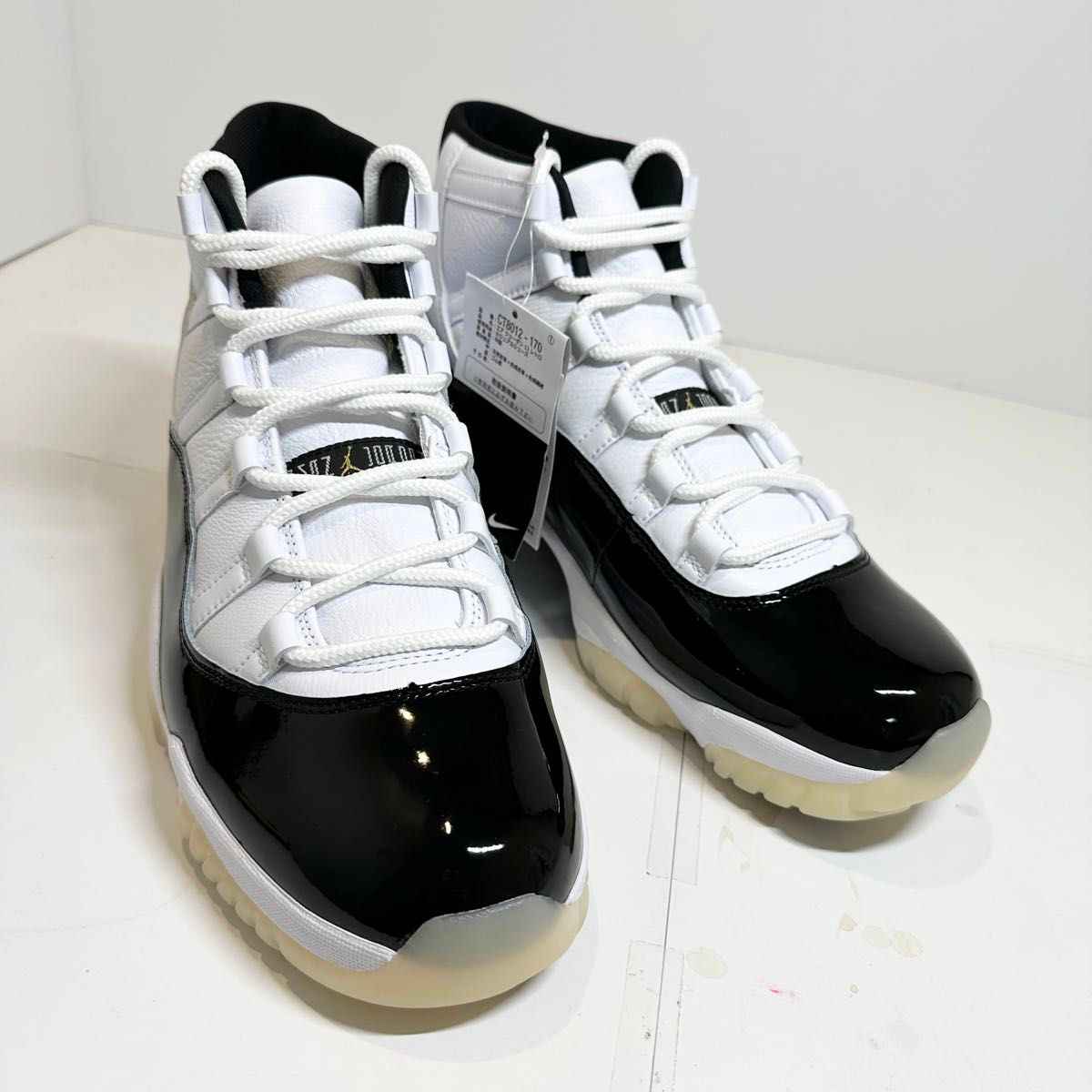 新品★ナイキ★AirJordan11/エアジョーダン11★Gratitude/グラティテュード★CT8012-170★白黒金★30