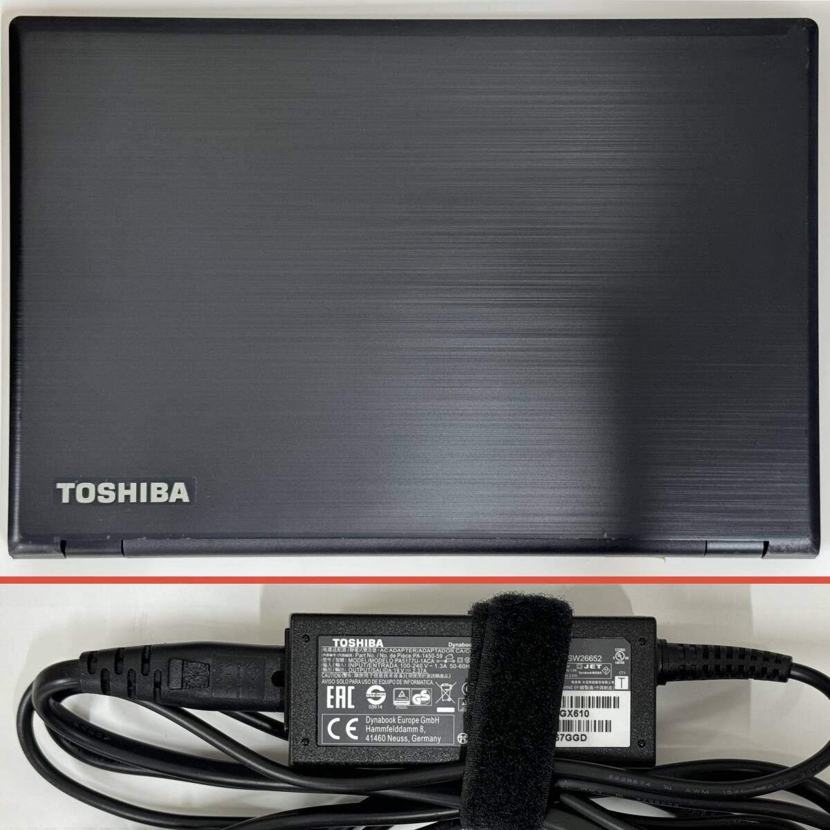 TOSHIBA dynabook B65/DN 15.6インチビジネスノートPC！ 16GB mem. & 第8世代Core i3 & 無線LAN & BT & Windows 11 Pro & DVD_画像7