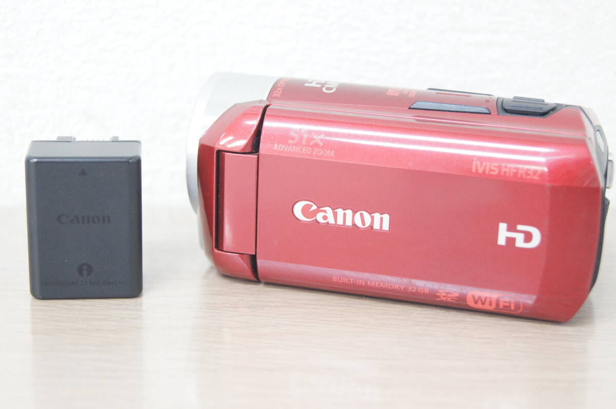 Canon キャノン デジタルビデオカメラ iVIS HF R32 2012年製 K193_画像1