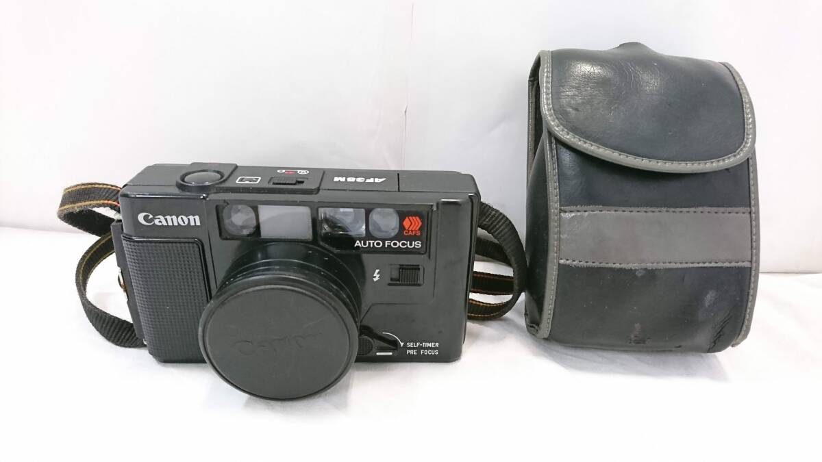 【ジャンク品】Canon キャノン Autoboy オートボーイ フィルムカメラ AF35M/オートフォーカス/35mmレンズ/ケース付き/6-04OM051202_画像1