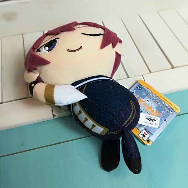 ensemble stars Tsukasa Suou soft toy figure あんさんぶるスターズ！ 朱桜 司 くつろぎ ぬいぐるみ Knights あんスタ 朱桜司 マスコット_画像3