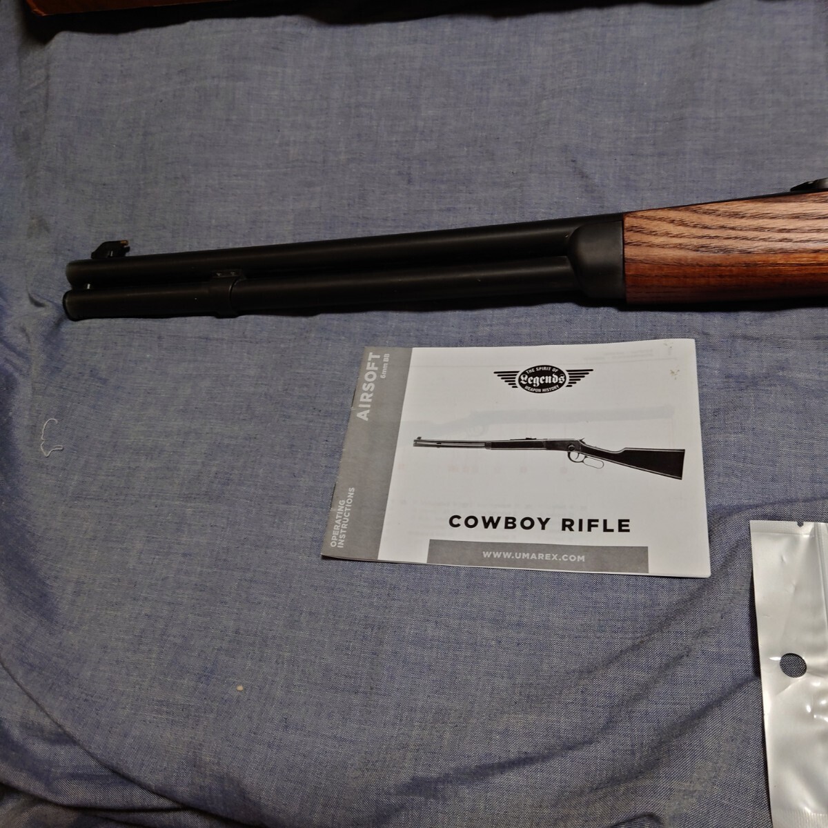 UMAREX Winchester M1894 lever action life ruCO2 gas gun fake wood 