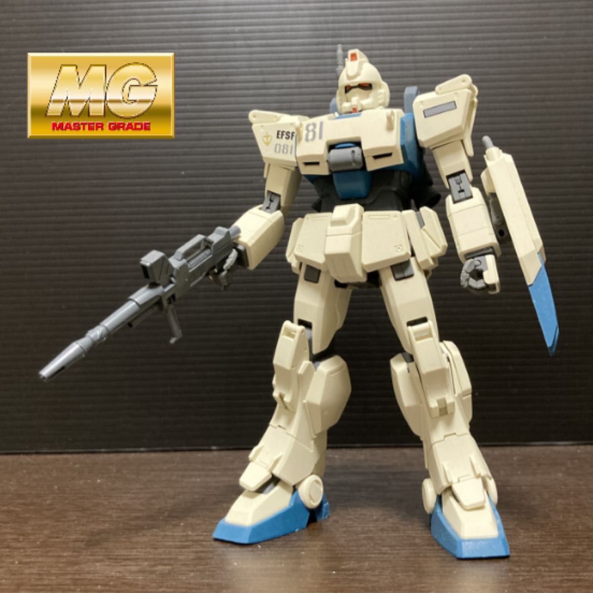 leガンプラ完成品ジャンク 機動戦士ガンダム 第08MS小隊 MG 1/100 ガンダムEz-8 バンダイ プラモデル