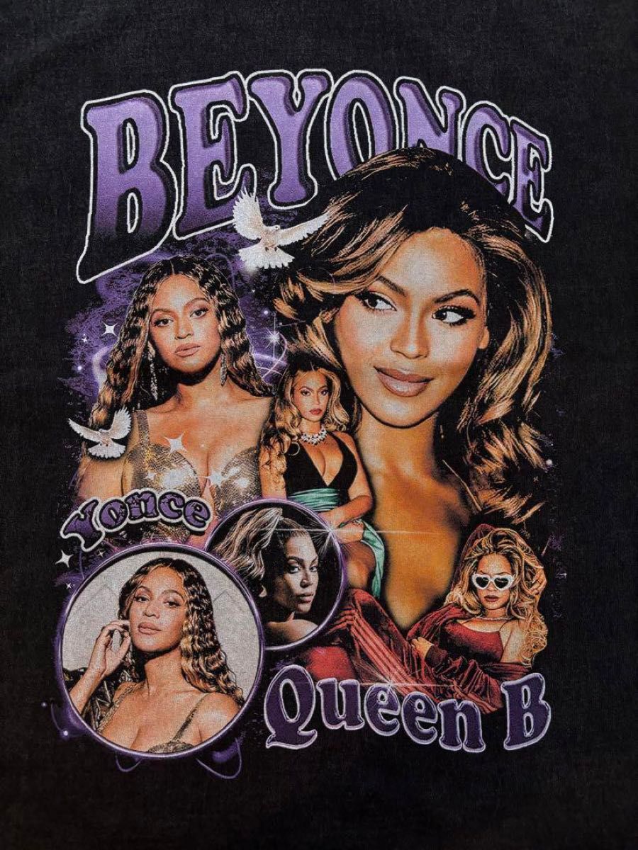 Beyonce　ビヨンセ　ヴィンテージ加工　RAP　ラップ　Tシャツ　XLサイズ