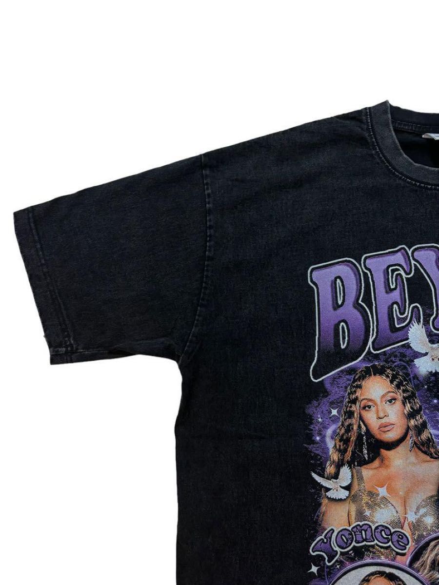 Beyonce　ビヨンセ　ヴィンテージ加工　RAP　ラップ　Tシャツ　XLサイズ