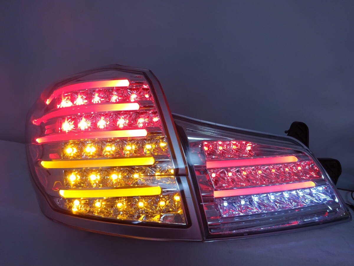 美品 レガシィ レガシー BR9 BRG BRM Valenti ヴァレンティ クリアテール LED テールレンズ フルLEDテール テールランプ ハイマウント付き_画像6