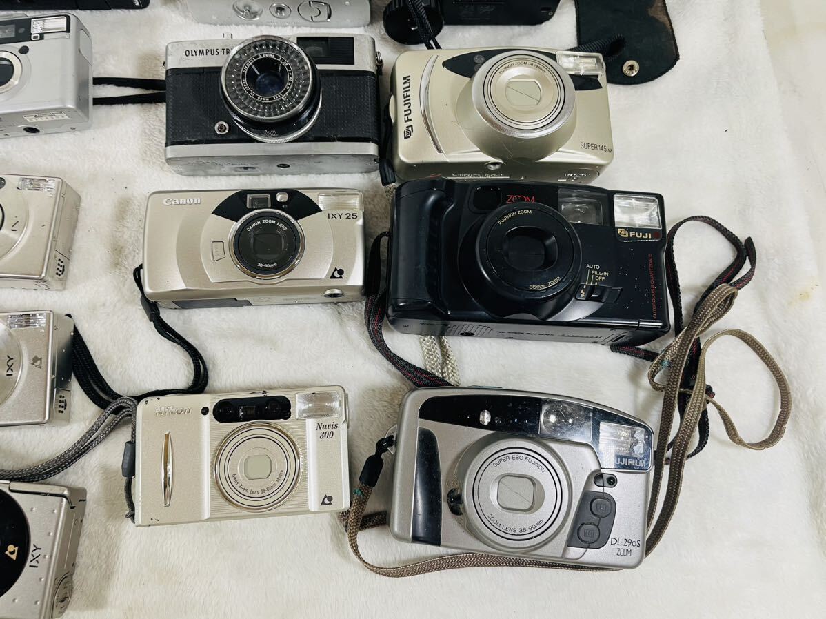 コンパクト フィルムカメラ レンジファインダー 他 まとめ 17台　オリンパス Canon IXY PENTAX Nikon 他 中古 動作未確認_画像6