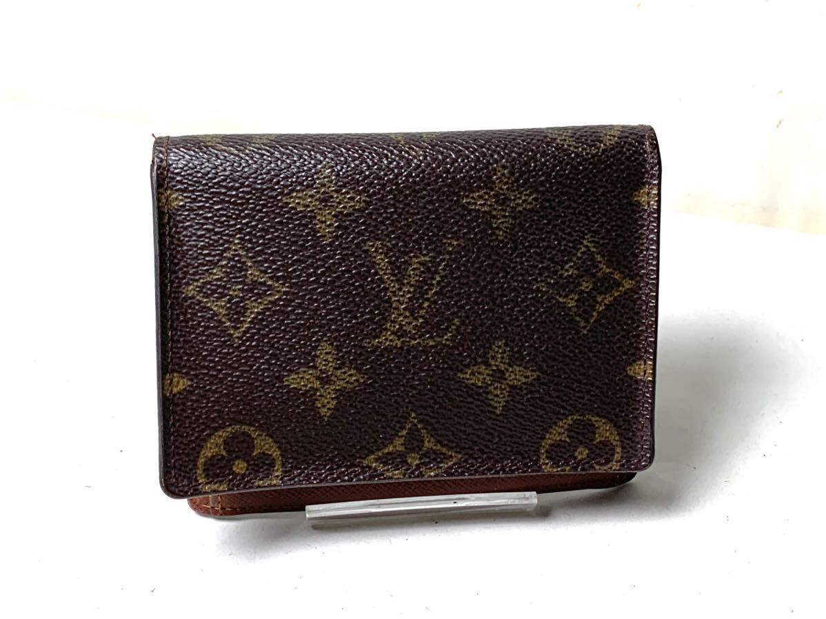 799 1円 ■美品■ LOUIS VUITTON ルイヴィトン M60530 モノグラム ジャポンサンガプール カードケース カード入れ 名刺入れ ブラウン系_画像1