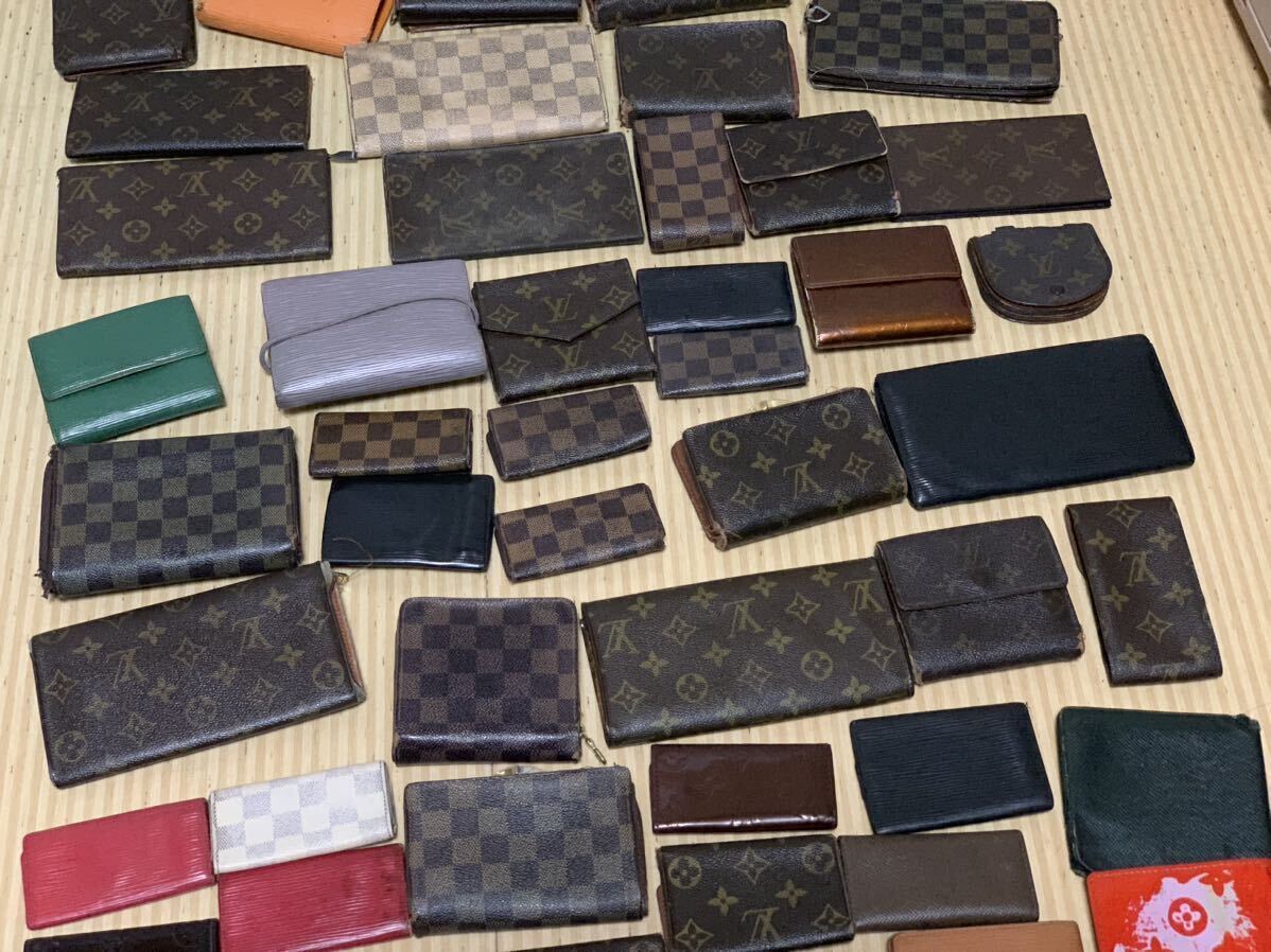 　1円 ルイヴィトン まとめ LOUIS VUITTON ダミエ モノグラム 財布 エピ 長財布 キーケース コインケース セット タイガ 大量　 64点_画像8