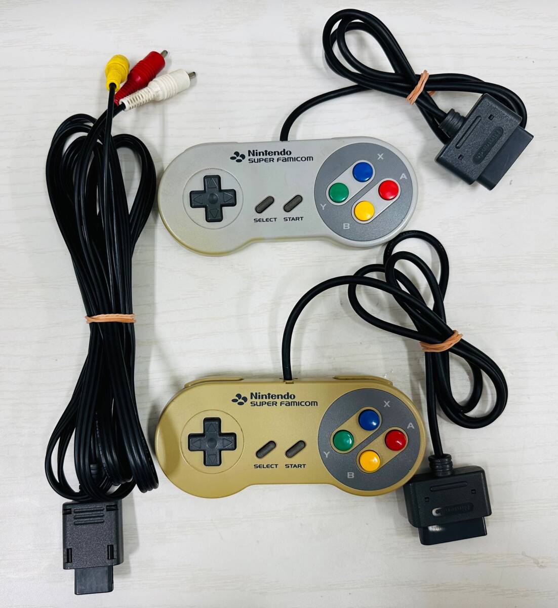 ◇◆4368 任天堂 スーパーファミコン SHVC-001 本体 ソフト7本 動作未確認 ジャンク 現状保管品◆◇の画像6