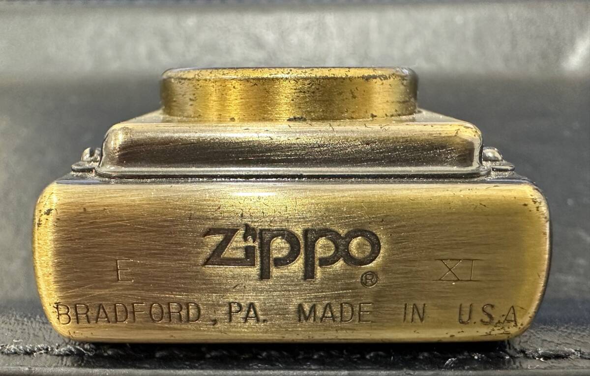 ◇◆4380 ZIPPO ジッポ ライター U.S.TRADITIONAL 着火未確認 火花〇 ジャンク 現状保管品◆◇の画像4