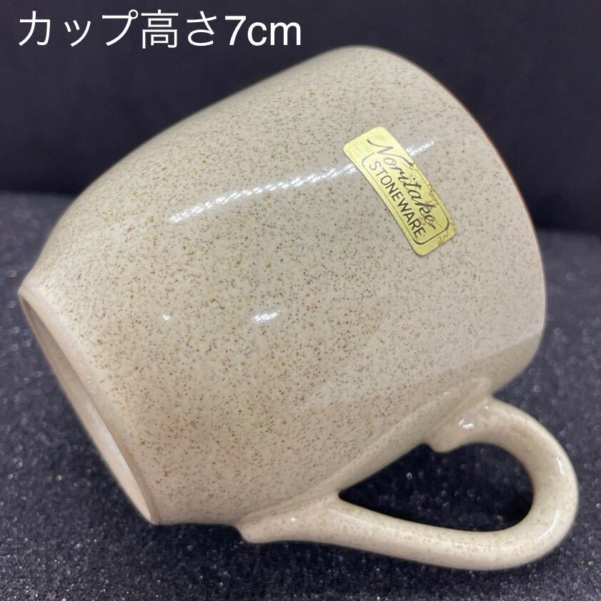 ノリタケ Noritake コーヒーカップ FOLKSTONE STONE WARE 3客セット昭和レトロ レトロ 洋食器_画像6