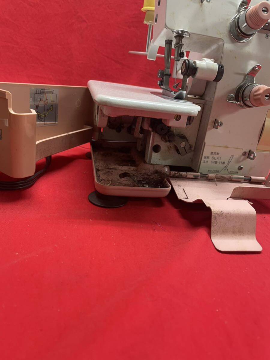  швейная машинка с оверлоком JUKI Juki швейная машина baby блокировка BL2-205A Showa Retro 