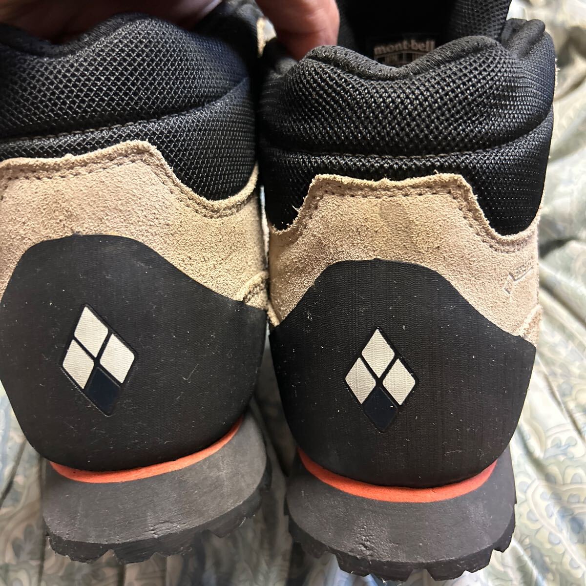  как новый!1 раз только "надеты" Mont Bell GORE-TEX походная обувь 27. обычная цена 20900 иен возможно заменить Trail gripper подошва установка 