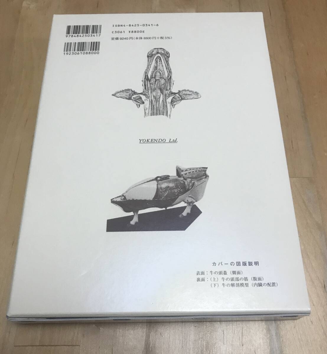 古本　新編　家畜比較解剖図説　下巻　養賢堂　加藤 嘉太郎　山内 昭二_画像2