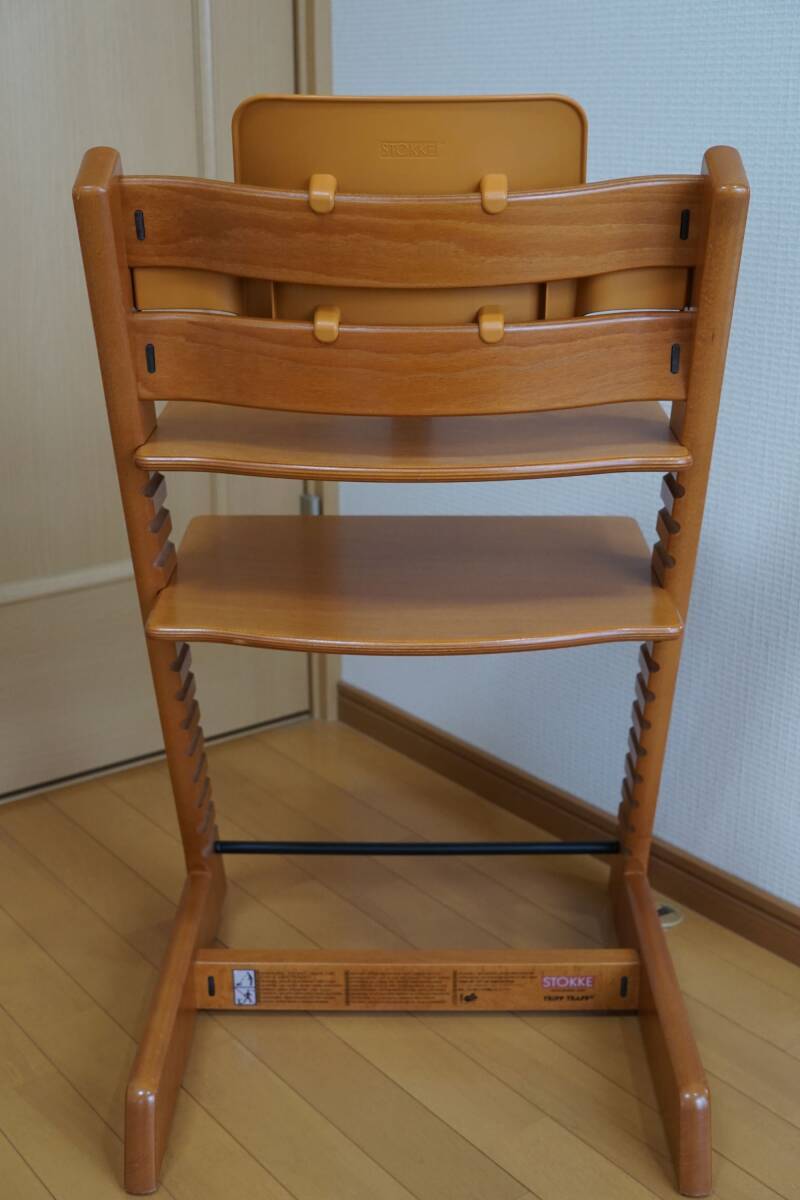 STOKKE TRIPP TRAPP◆ベビーガード付◆ストッケ トリップトラップ チェリー_画像5