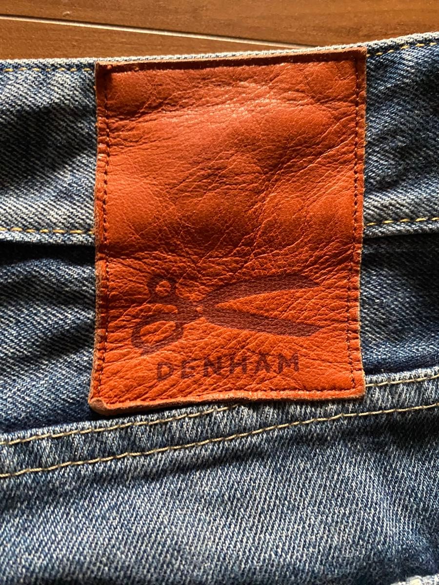 【300本限定】DENHAM デンハム クラッシュ加工デニム RAZOR サイズ28