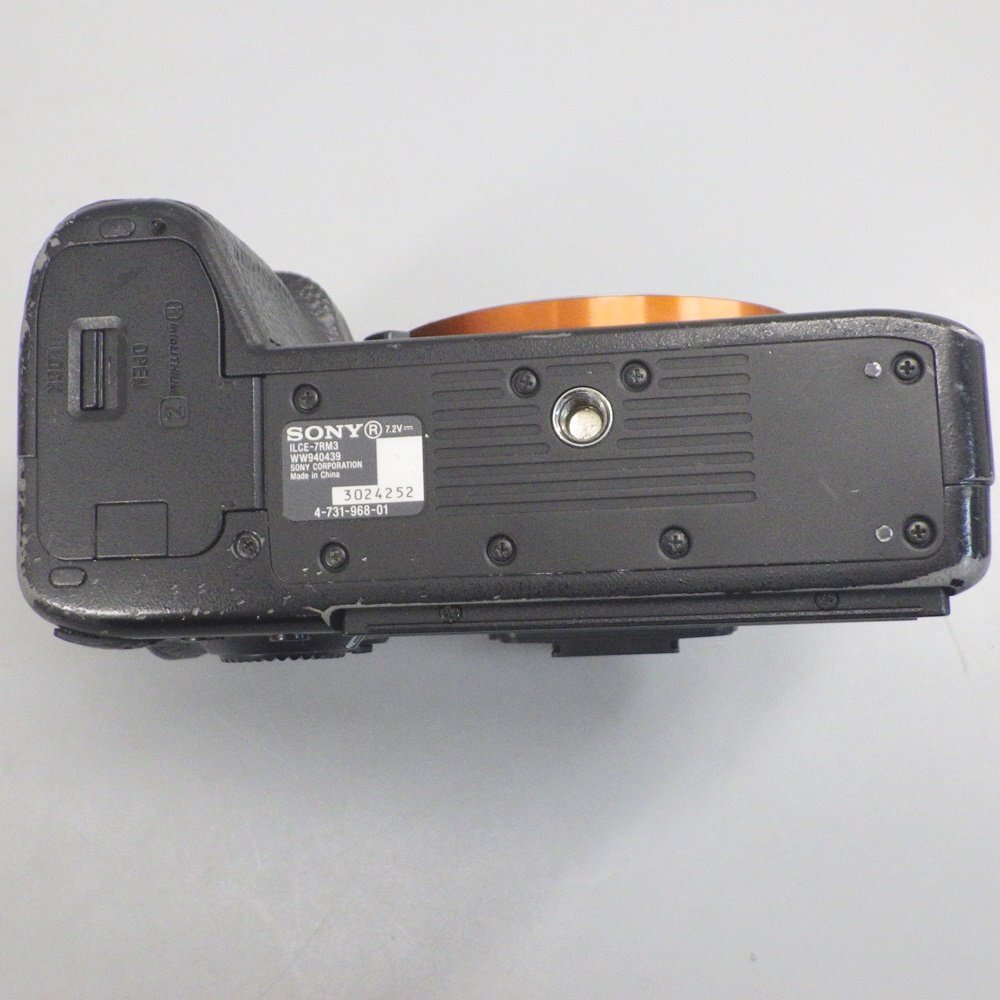 1 jpy ~ SONY Sony α7R III ILCE-7RM3 body box attaching * electrification * shutter has confirmed present condition goods mirrorless single-lens camera 103-2656922[O commodity ]