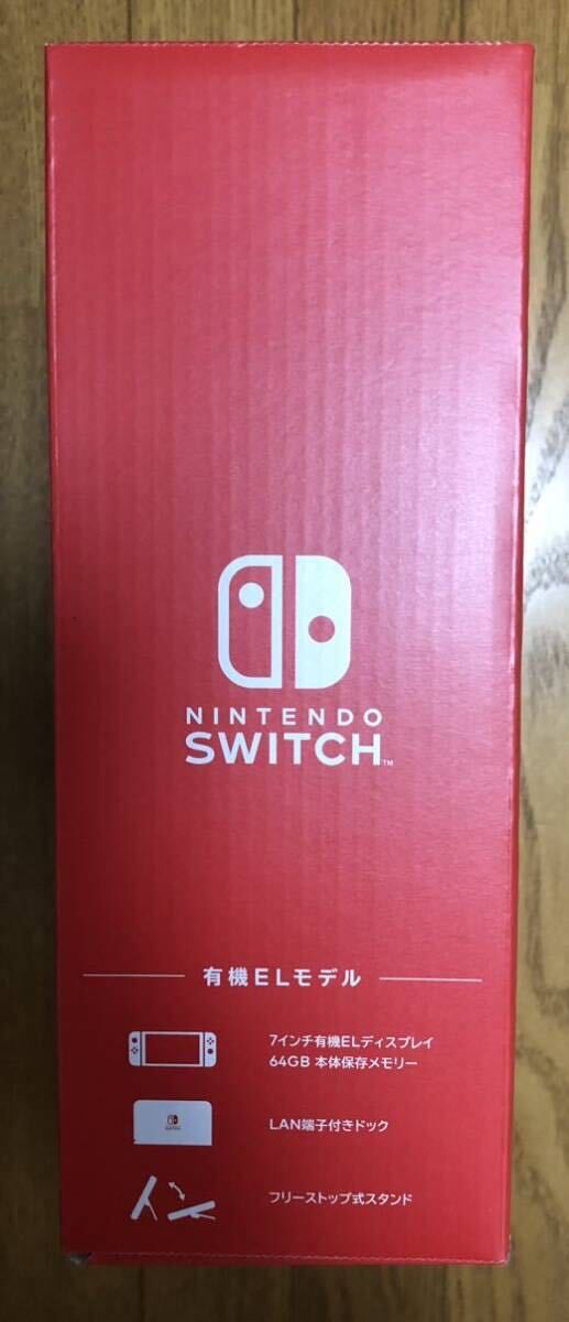 新品未開封 Nintendo Switch(有機ELモデル) Joy-Con(L)/(R) ホワイト ニンテンドースイッチ 本体 送料無料の画像6