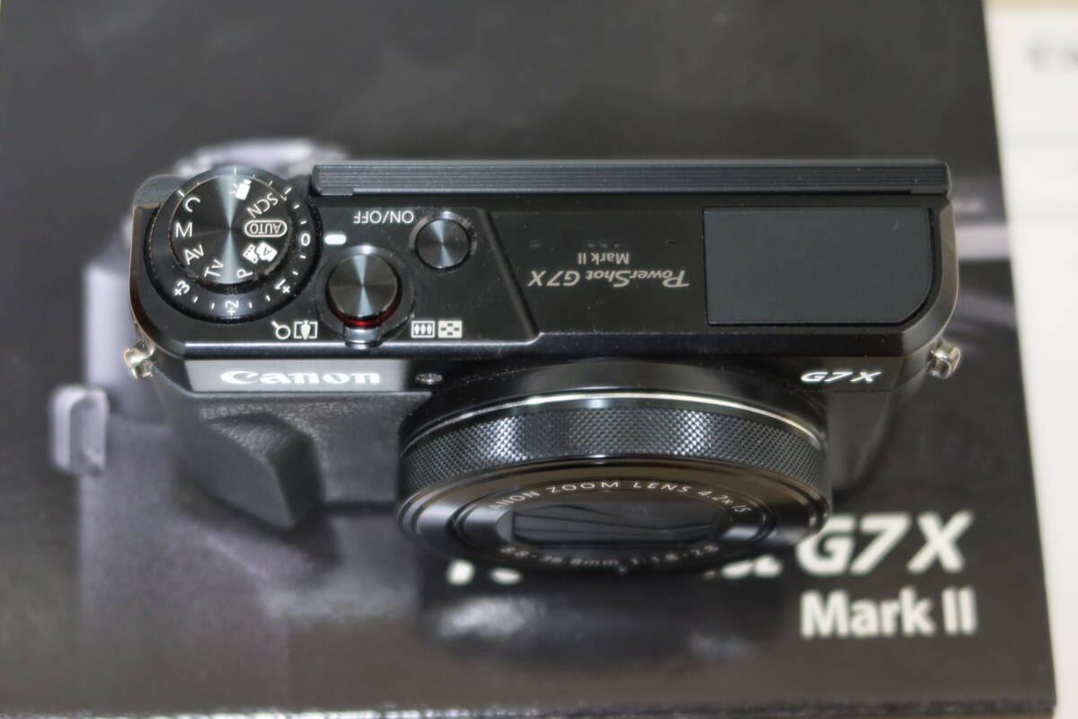 Canon PowerShot G7X Mark Ⅱ （美品・付属品全て有り・カタログ付き）の画像8