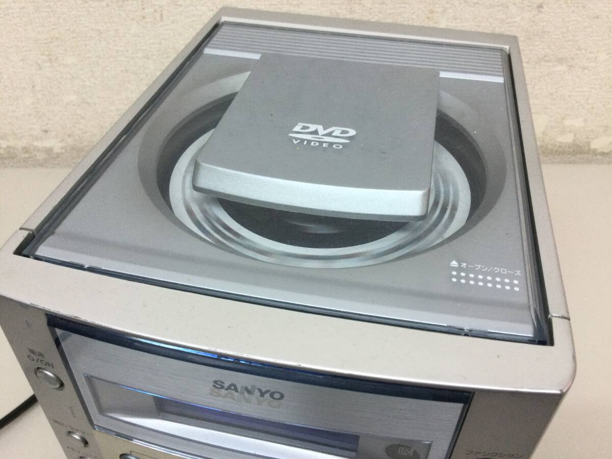 SANYO DC-DVD100 DVDマイクロコンポーネントシステム_画像2