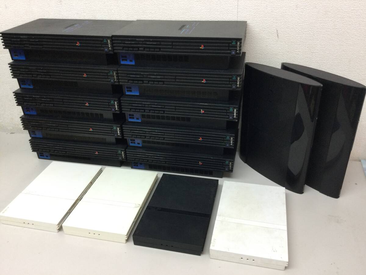 送料無料◆2025新品 PS2 PS3 /70000 /SCPH-77000/75000×2 /10000×2 /15000×2 /18000 /30000×3 /SCPH-50000×2 /CECH-4300C CECH-4200C まとめ 16台 本体 本体