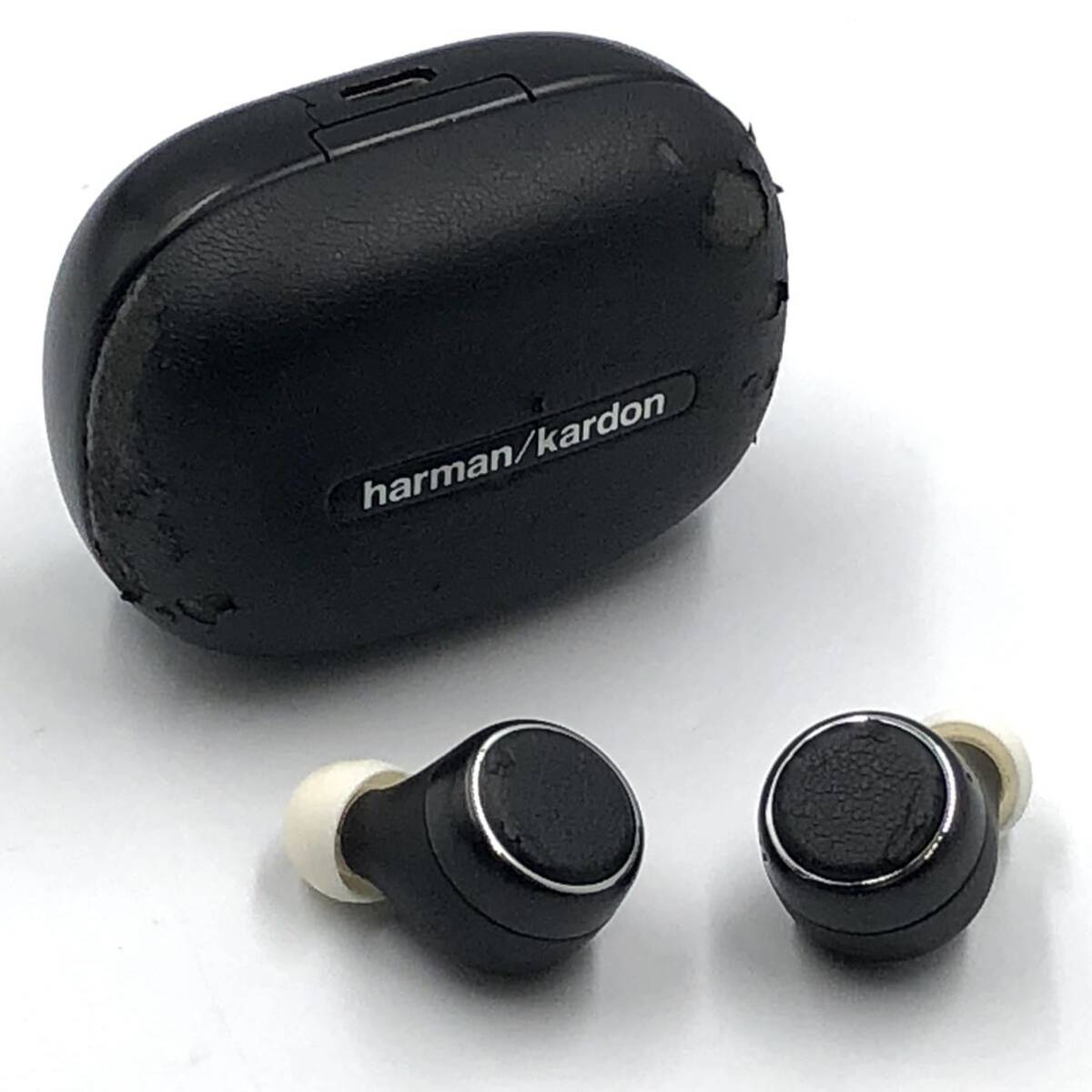 訳あり品　動作はOK harman/kardon HK FLY TWS ワイヤレスイヤホン　Bluetooth対応_画像1