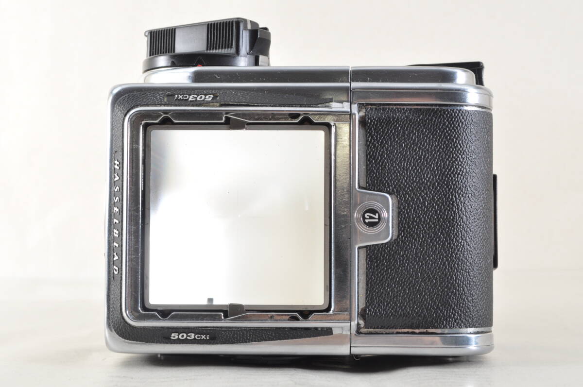 ★実用良品★HASSELBLAD ハッセルブラッド 503CXi ボディ + A12 フィルムマガジン_画像4