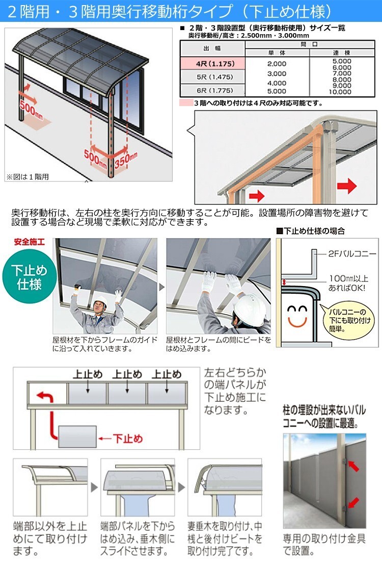 テラス屋根 DIY テラス 屋根 ベランダ バルコニー 雨よけ 後付け テラス屋根 DIY テラス 屋根 ベランダ バルコニー 雨よけ 後付け