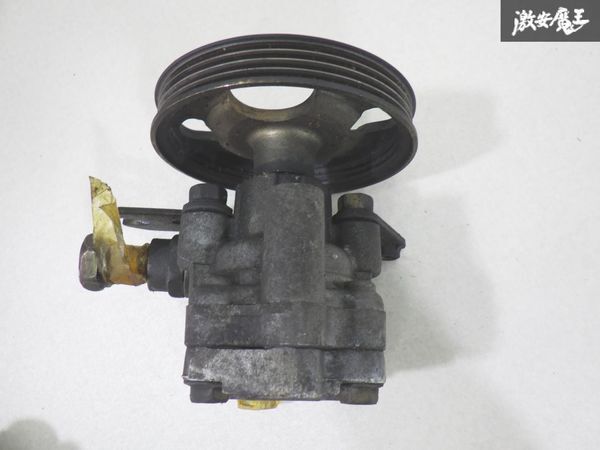 実動外し！！ 日産 NISSAN 純正 ER34 スカイライン RB25 パワーステアリング ポンプ パワステポンプ 49110-AA000 即納 棚16O2の画像9