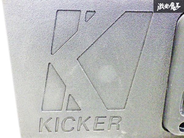 【 使用OK!! 】 KICKER キッカー SOLO-BARIC サブウーハー ウーハー ウーファー ボックス付き 即納 棚_画像2