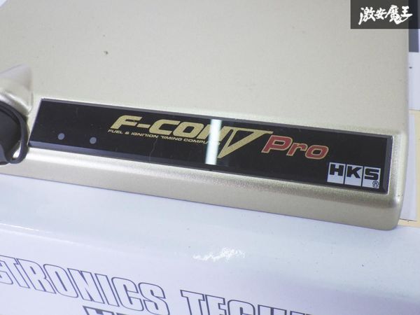  real movement remove!! HKS F-CON V PRO gold Pro ver3.4 ZC72S Swift S/C equipped car remove setting ending 42012-AK007 immediate payment shelves 19A
