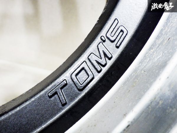 TOM'S トムス イゲタ ホイール 14インチ 6J +10 PCD 114.3 4H タイヤホイール 1本 AE86 サニトラ ハコスカ 旧車 などに。棚_画像3