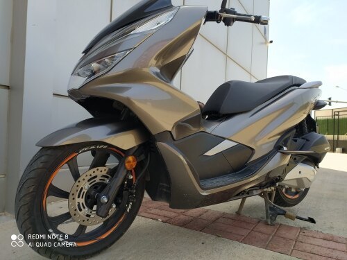 【送料込・在庫有】HONDA PCX125用 リムステッカー ホイールステッカー 　ブルー　ホンダ PCX150_画像8