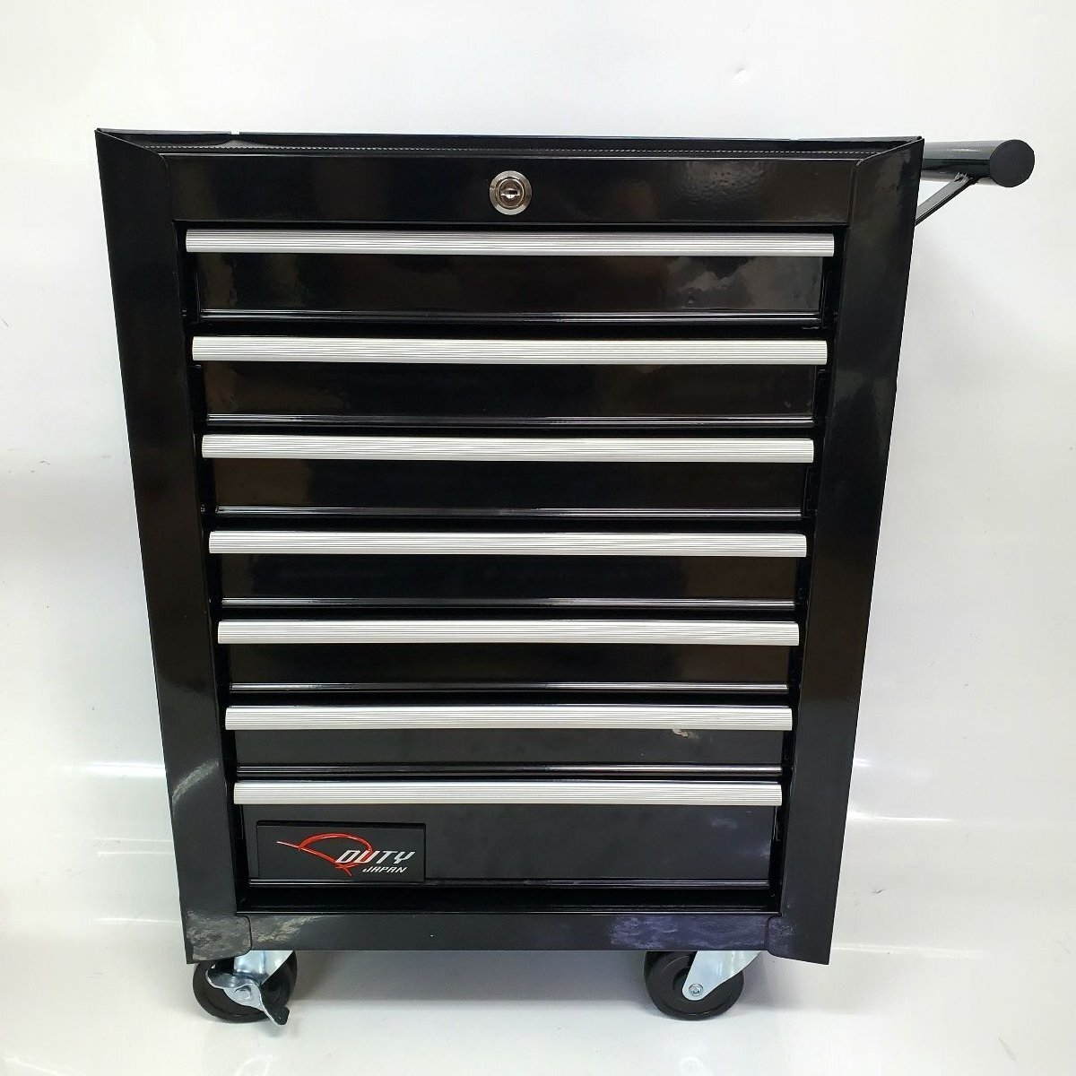 *7 step cabinet black multipurpose tool box storage great number black 
