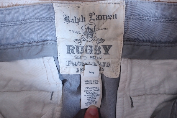 3-6960/Ralph LaurenRUGBY нашивка хлопок брюки-чинос Ralph Lauren регби 