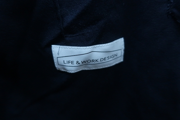 2-7585A/LIFE&WORK DESIGN パジャマスーツ ジャケット_画像3