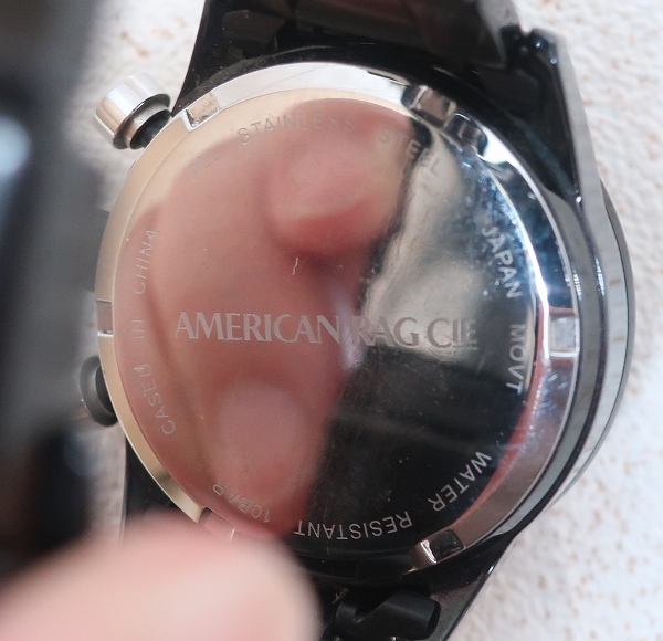 6-4191A/AMERICAN RAG CIE quartz clock american Luxy postage 200 jpy 