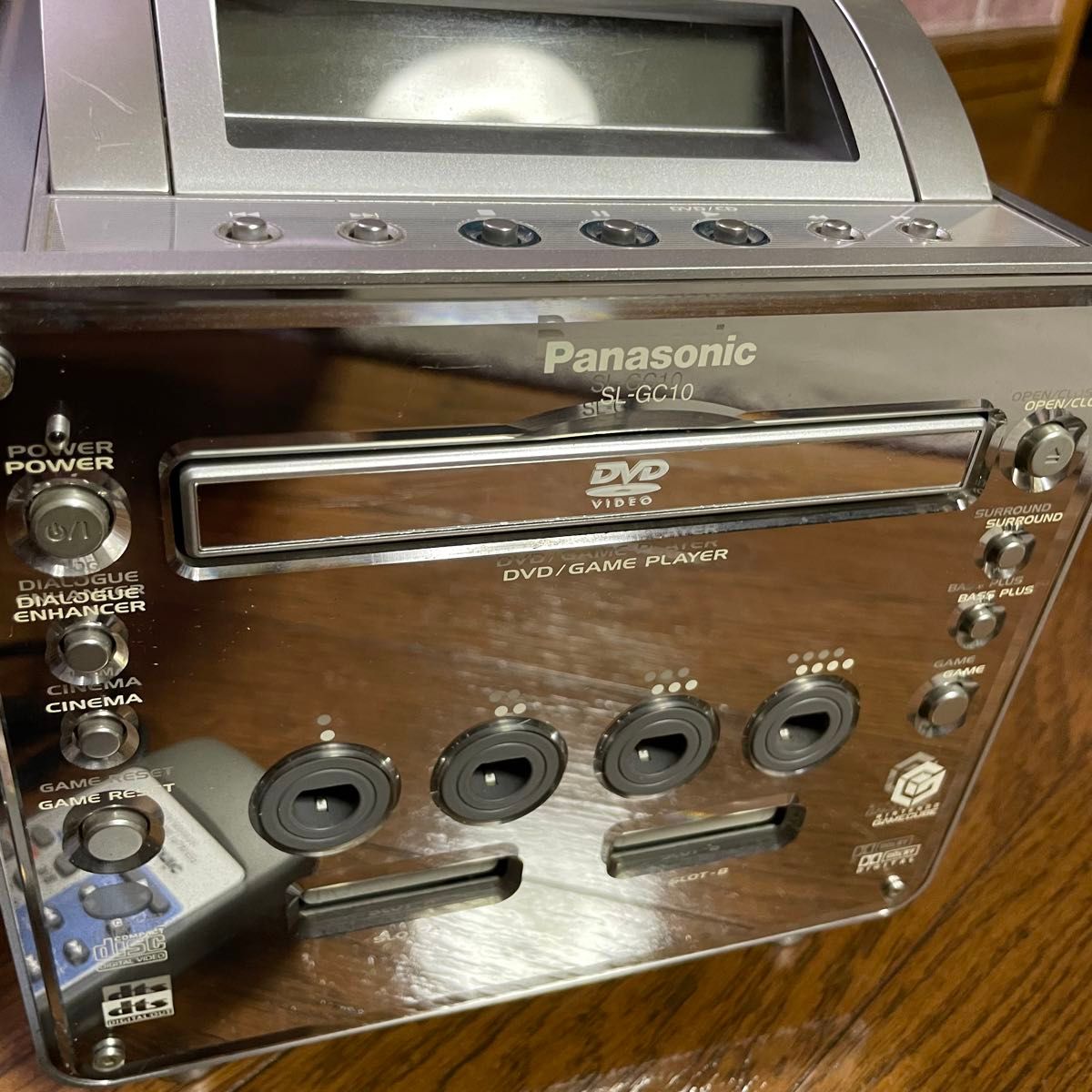 ジャンク品】Panasonic ゲームキューブ SL-GC10 ゲームキュー ジャンク品】Panasonic ゲームキューブ SL-GC10 ゲームキュー