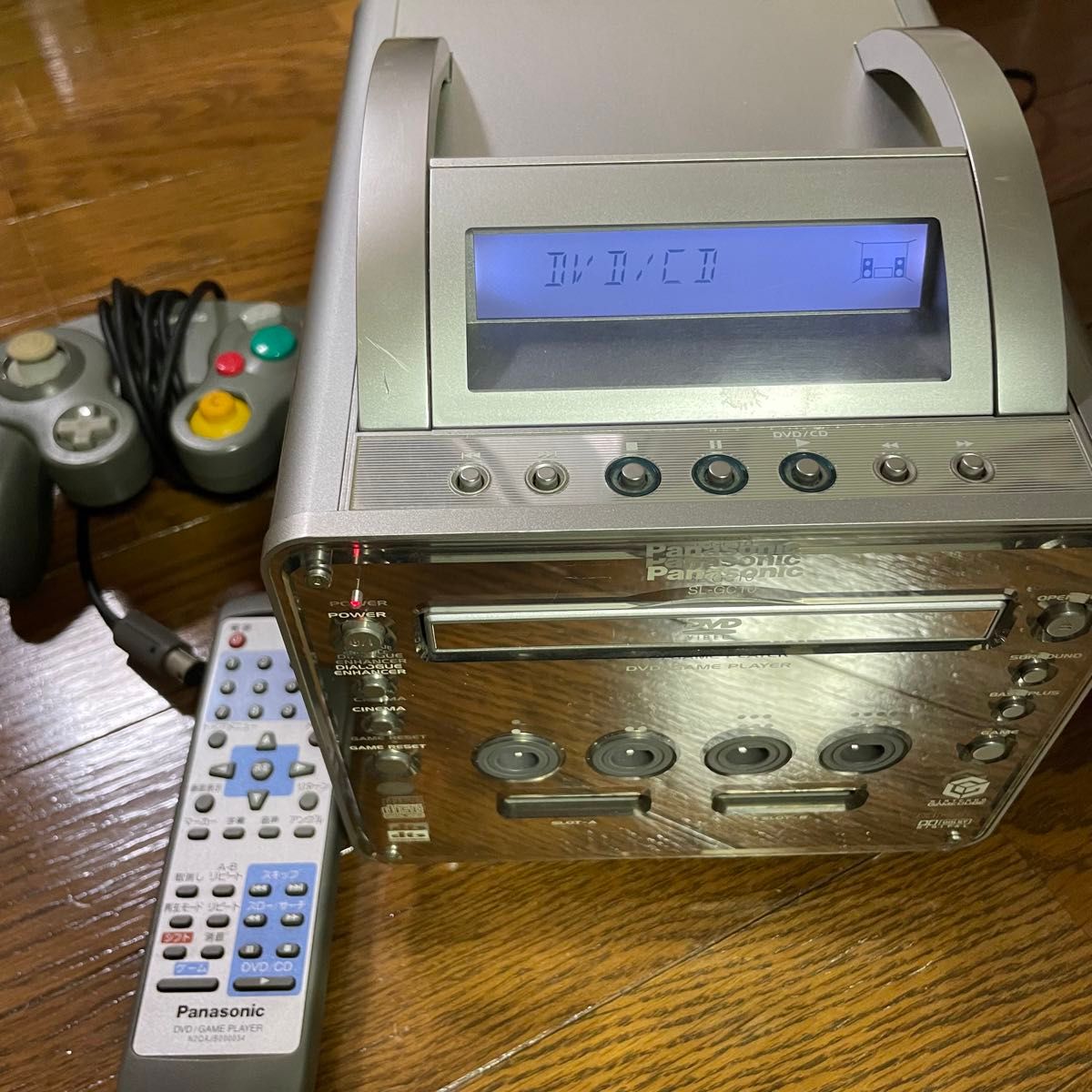 ジャンク品】Panasonic ゲームキューブ SL-GC10 ゲームキュー ジャンク品】Panasonic ゲームキューブ SL-GC10 ゲームキュー