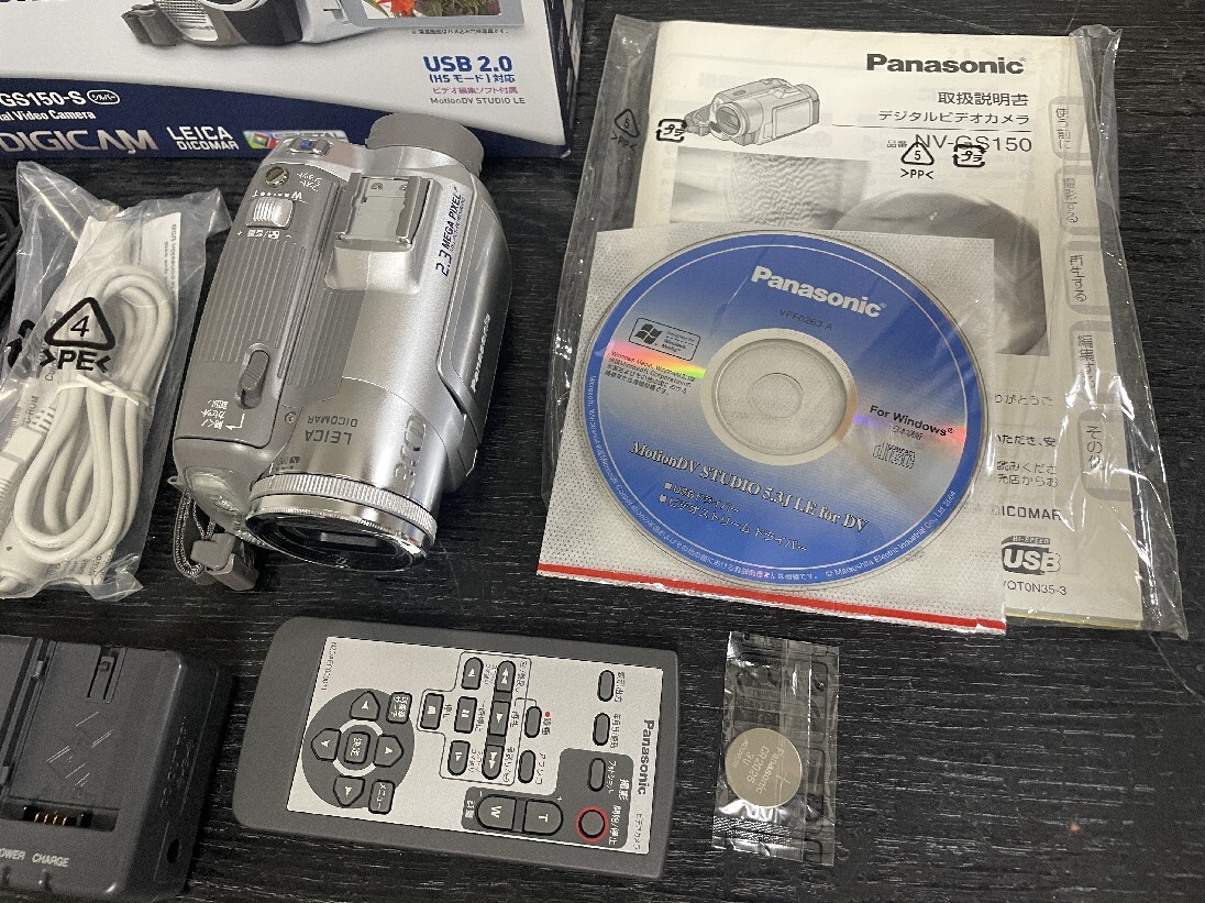 ダビング★Panasonic NV-GS150-S Mini DV液晶デジタルビデオカメラ240507_画像7