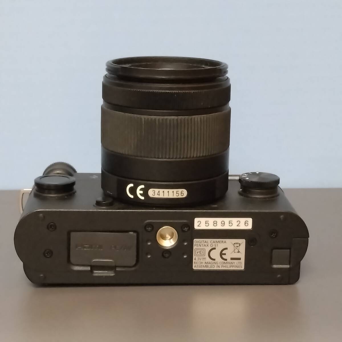 PENTAX ペンタックス Q-S1 ダブルズームキット ミラーレスカメラ ブラック 5-15mm 15-45mm レンズ 動作品_画像5