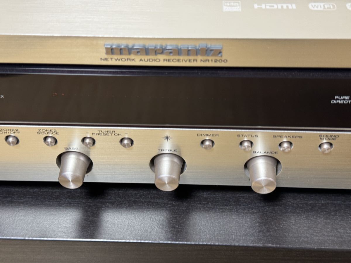 Marantz マランツ NR1200 ネットワークオーディオレシーバー プリメインアンプ _画像3