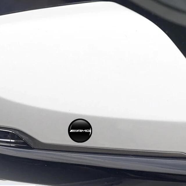 2個セット AMG メルセデスベンツ Merdes Benz 3D クリスタルエンブレム 14mm 鍵穴マーク 鍵穴隠し キーレス n_画像5
